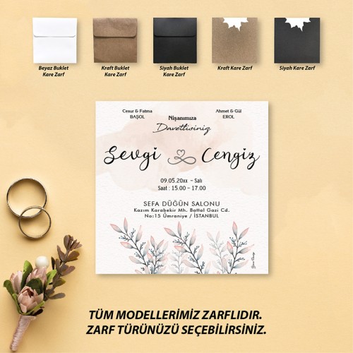 Beren Kare Davetiye 0752 - Yaren Davetiye